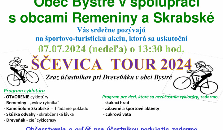 Fotka - Pozvánka na ŠČEVICA TOUR 2024